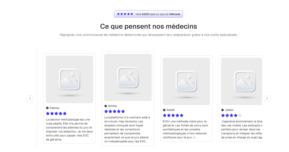 Pack Premuim Complet de Préparation aux EVC – PAE Gériatrie Session 2026